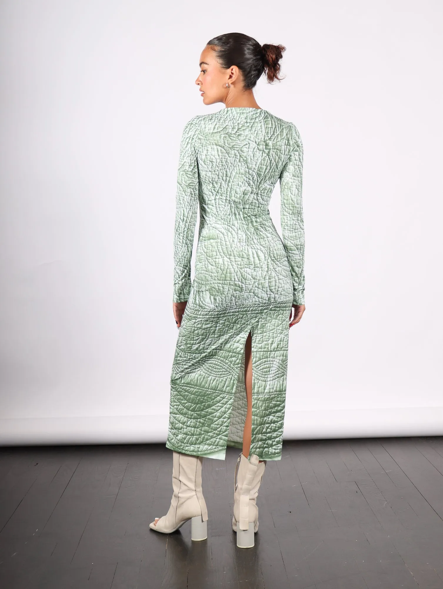 Midi Dress in Iguana by MM6 Maison Margiela