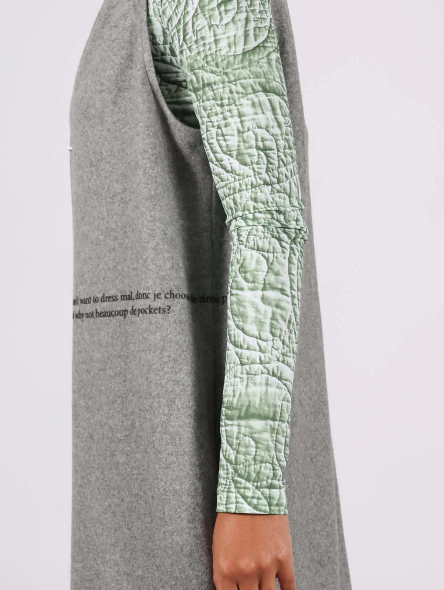 Midi Dress in Iguana by MM6 Maison Margiela