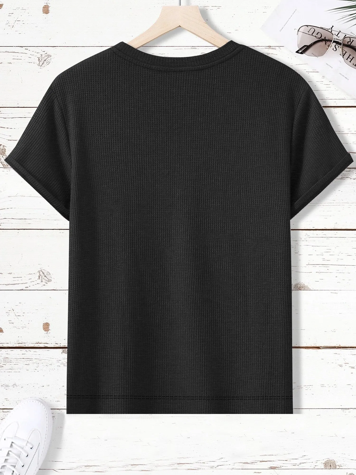 NK Thermal Under Jacket Half Sleeve Shirt For Men-Black-RT2311
