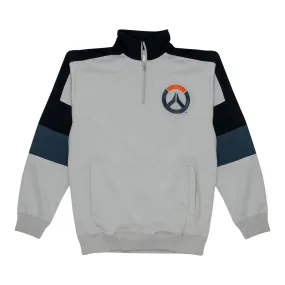 Overwatch 2 Logo Grey Quarter-Zip Sweatshirt