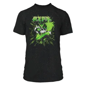 Overwatch Sentai Genji Speckled Black T-Shirt