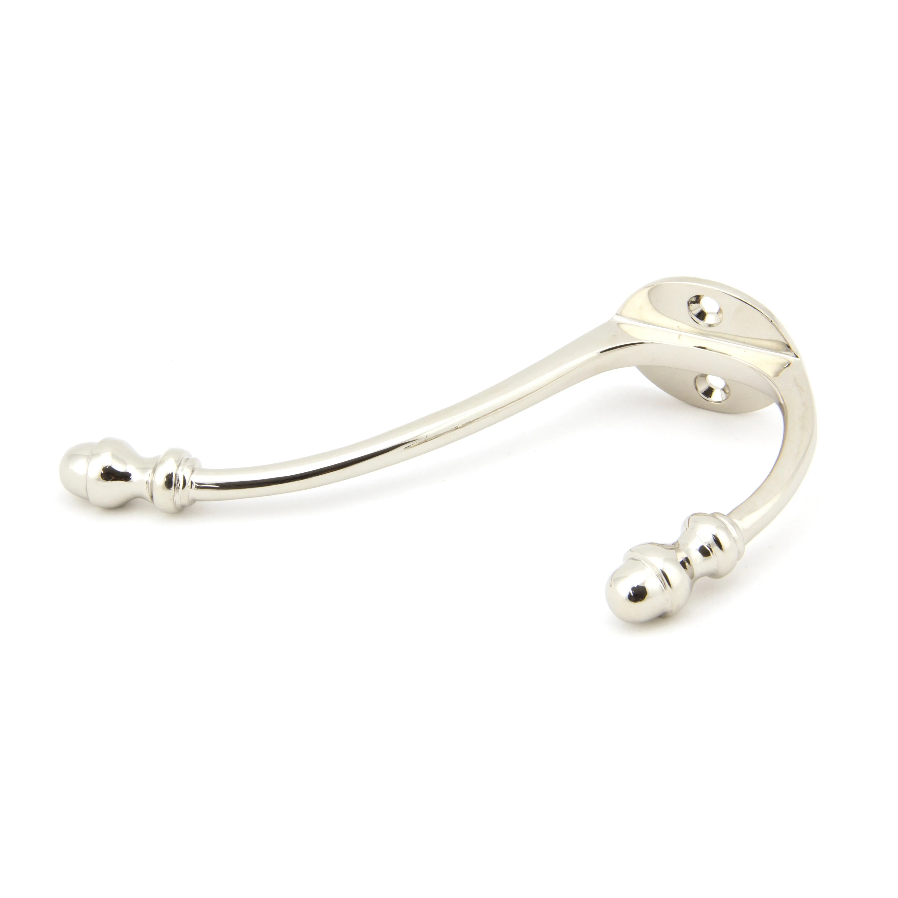 Polished Nickel Hat & Coat Hook | From The Anvil