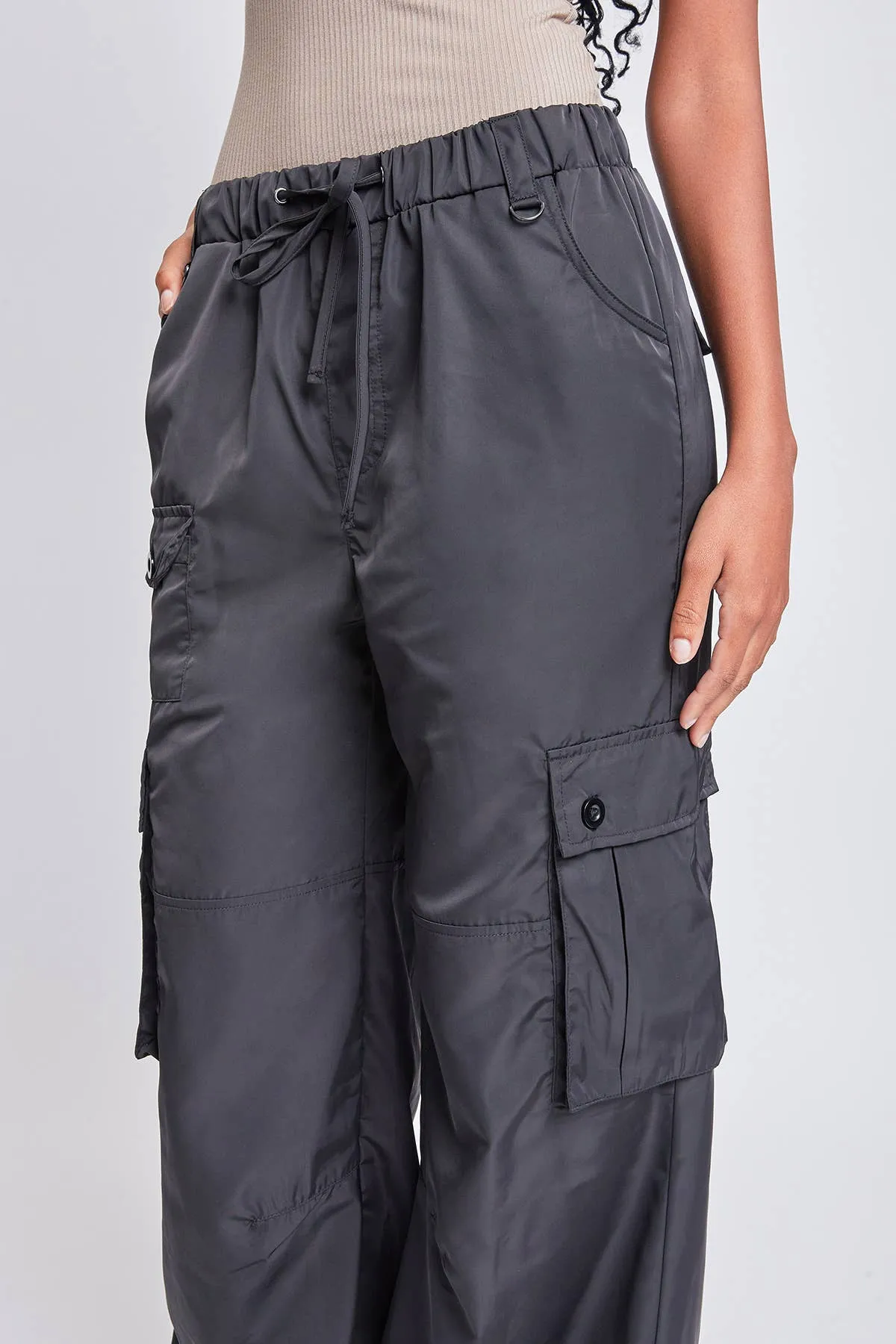 Relaxed Nylon Cargo Pants