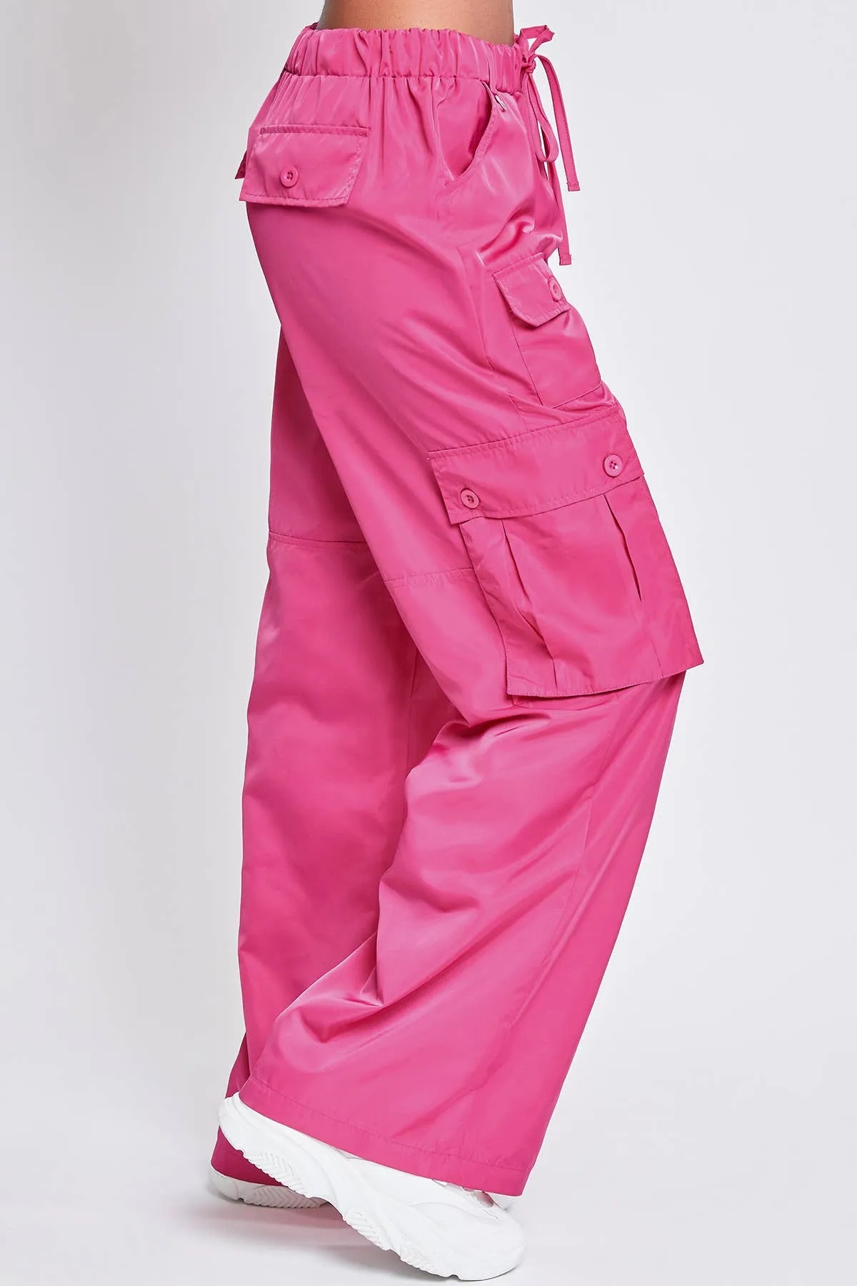Relaxed Nylon Cargo Pants