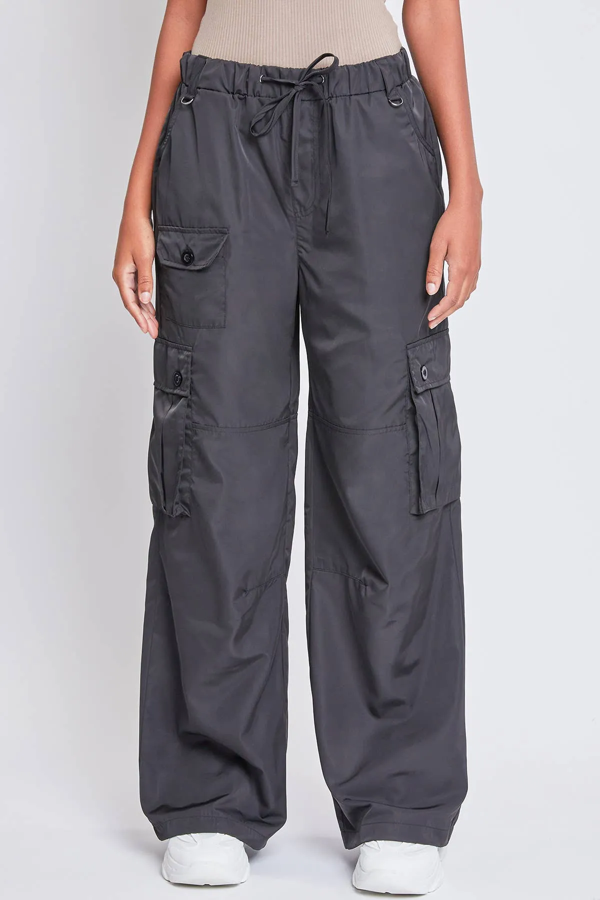 Relaxed Nylon Cargo Pants