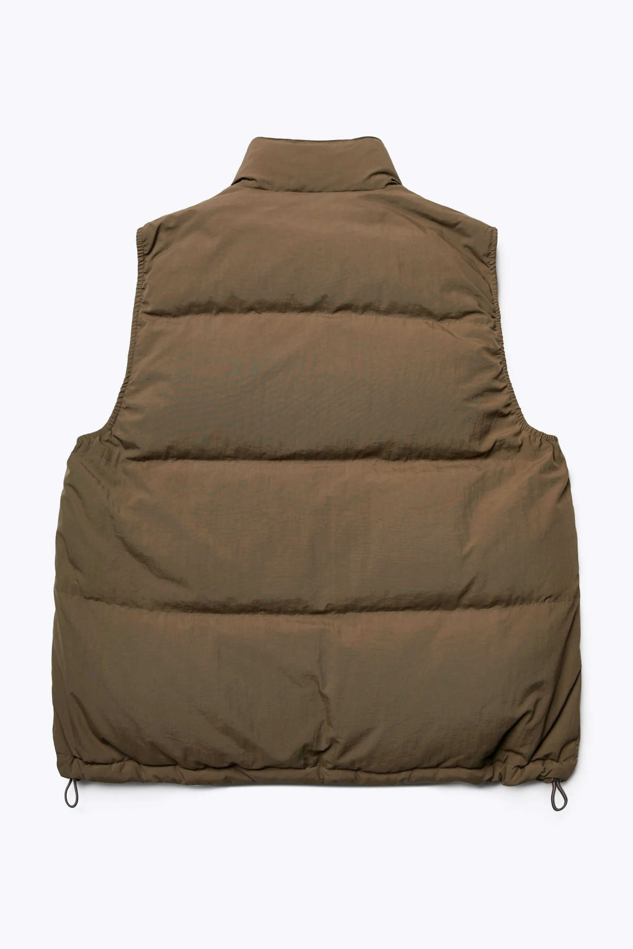 Reset Quilted Vest Brown