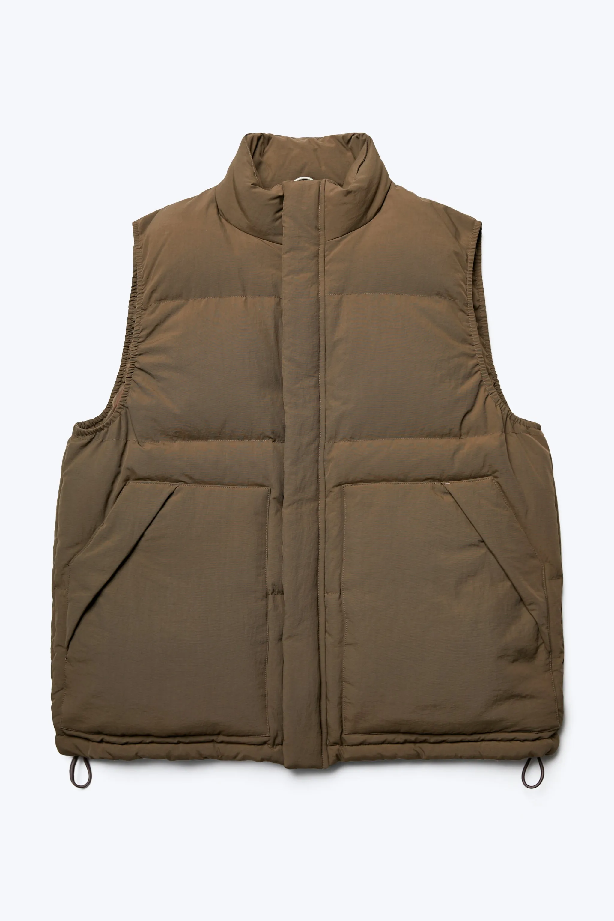 Reset Quilted Vest Brown