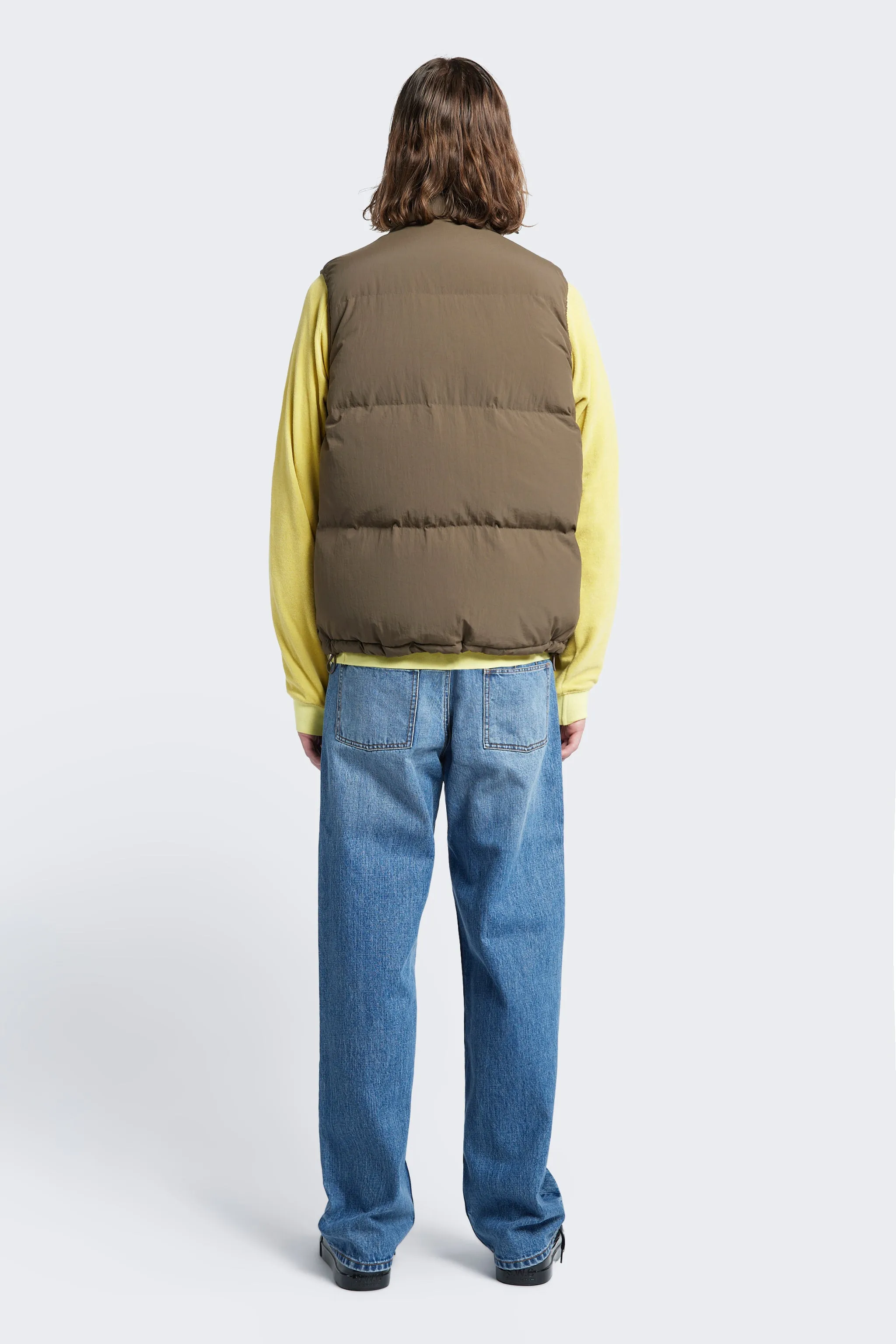 Reset Quilted Vest Brown