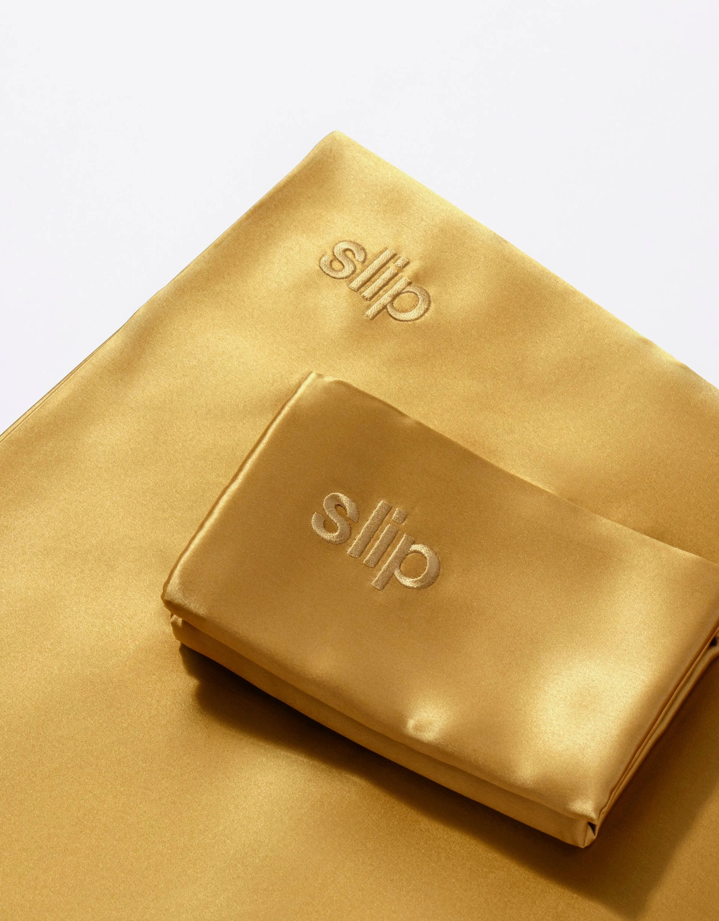 Slip silk pillowcase - Gold
