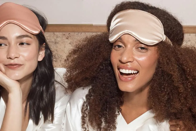 Slip silk sleep mask - Caramel