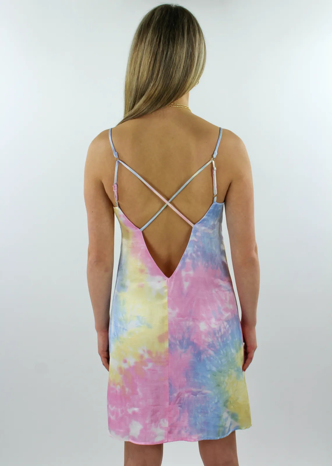 Spice Up Your Life Dress ★ Rainbow Tie Dye