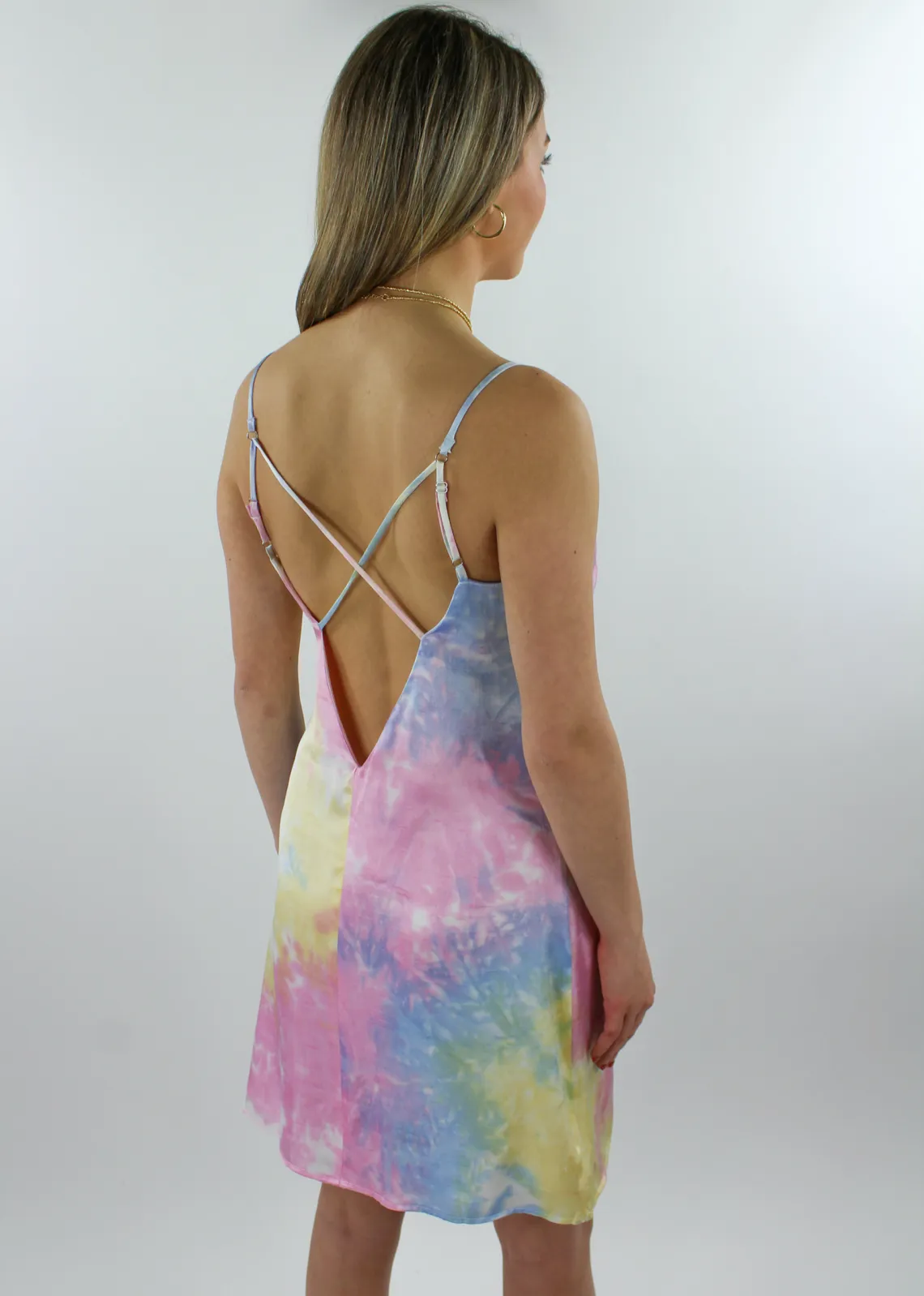 Spice Up Your Life Dress ★ Rainbow Tie Dye