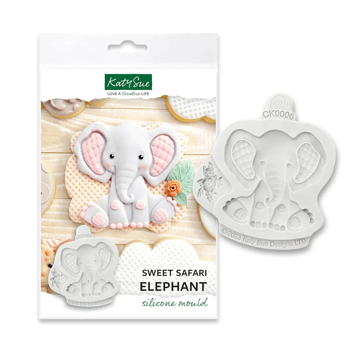 Sweet Safari Elephant Silicone Mould