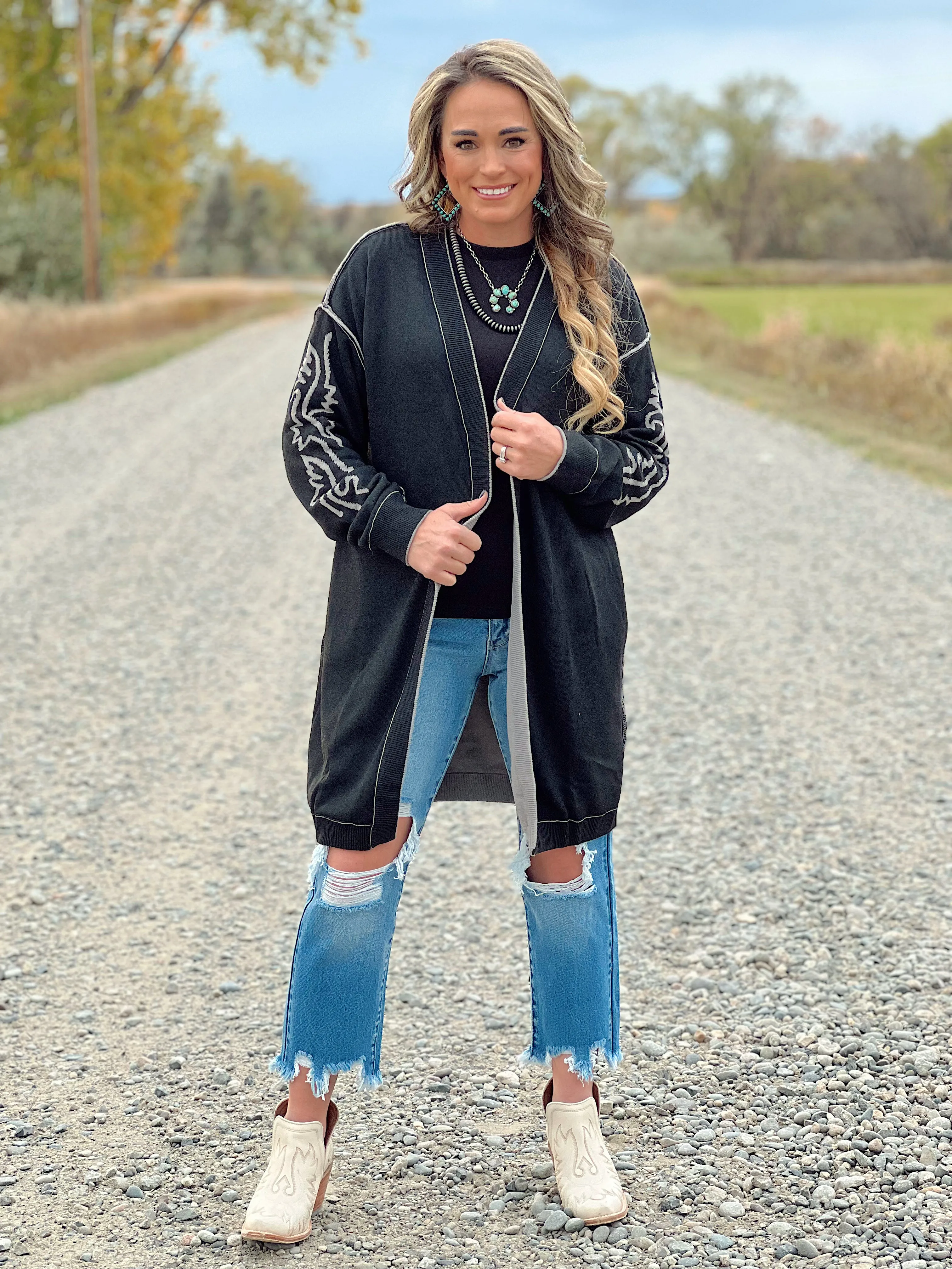 The Boot Stitch Reversible Cardigan