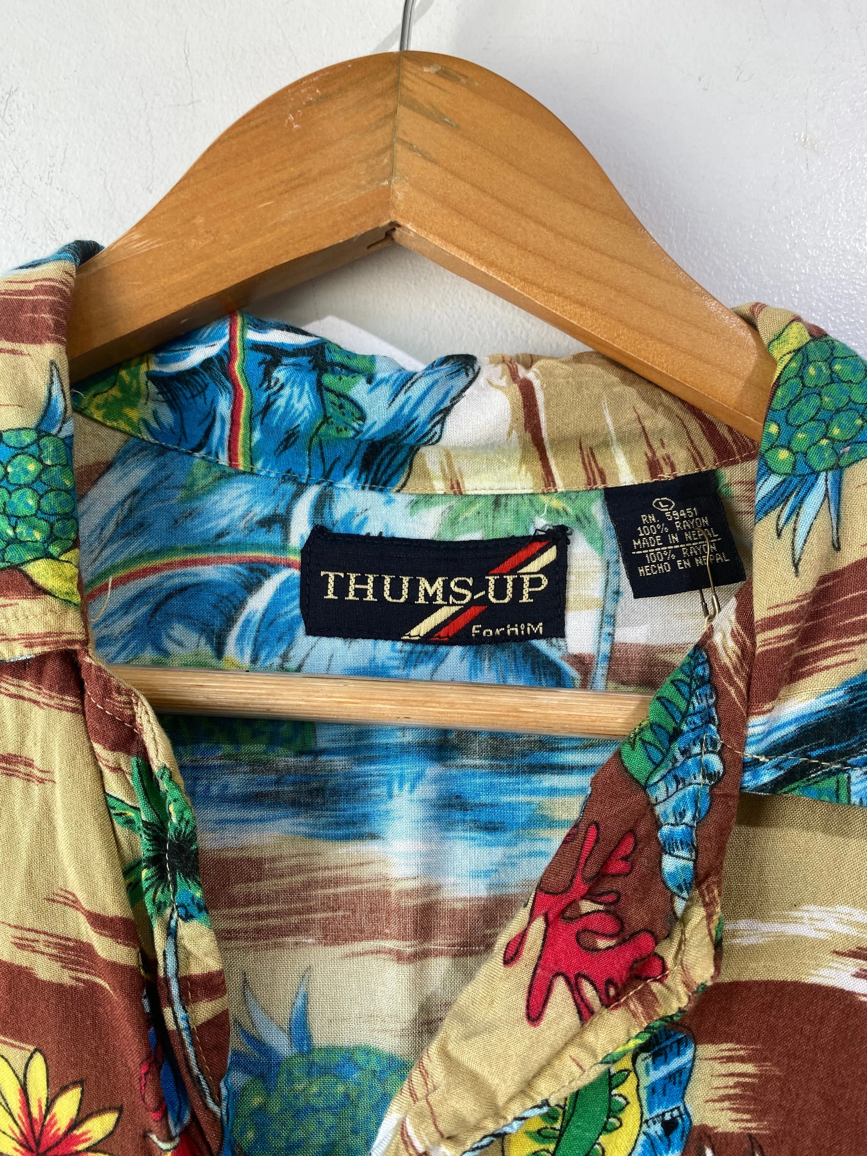 Thums-Up Hawaiian Shirt