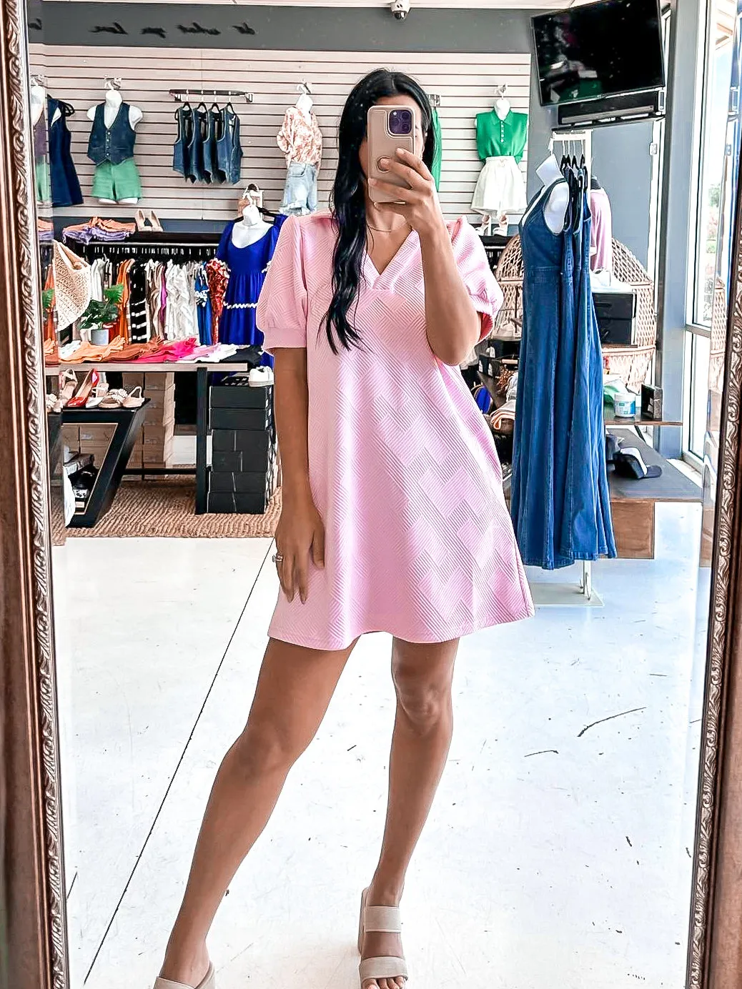 Tried It All Dress Pink