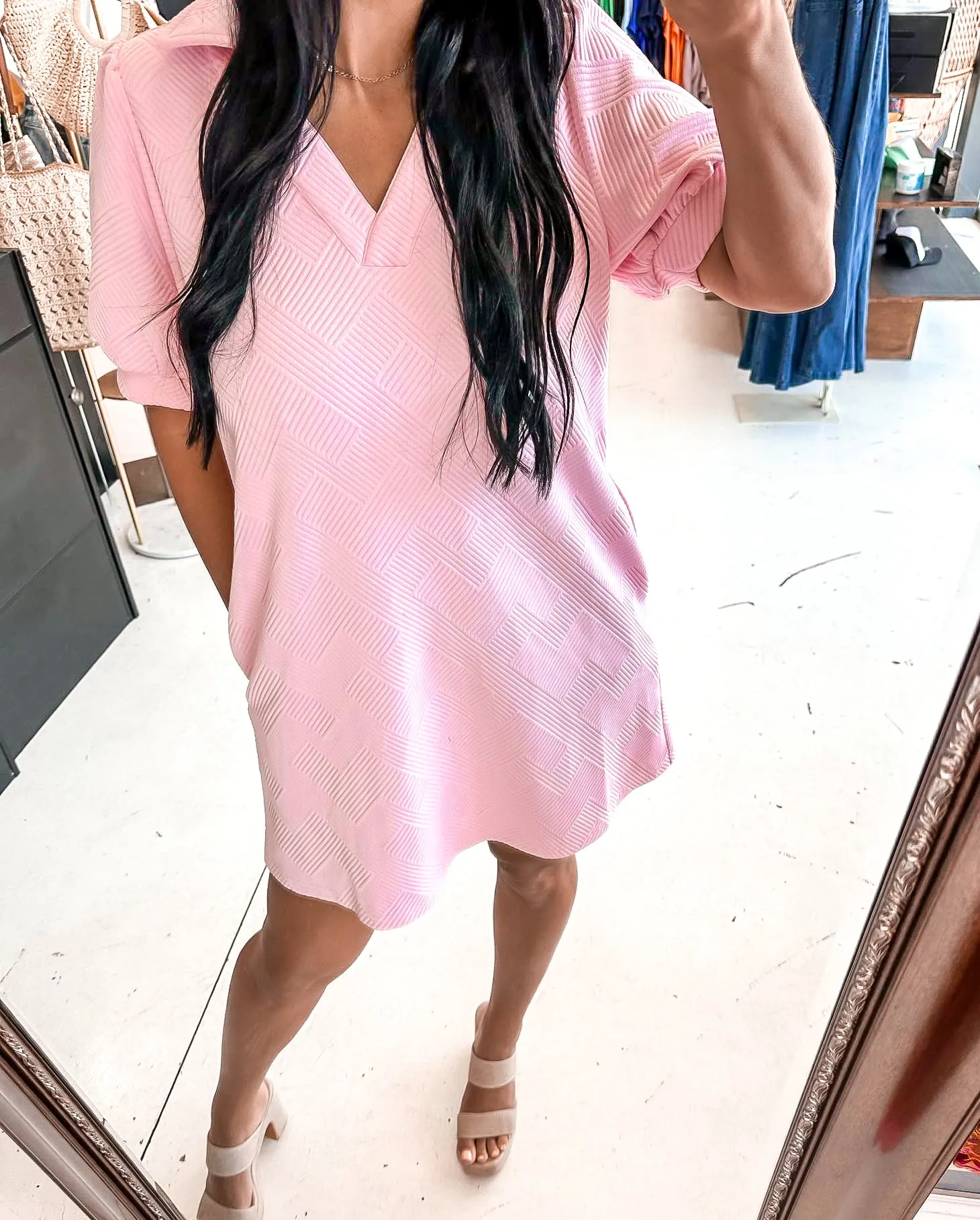 Tried It All Dress Pink