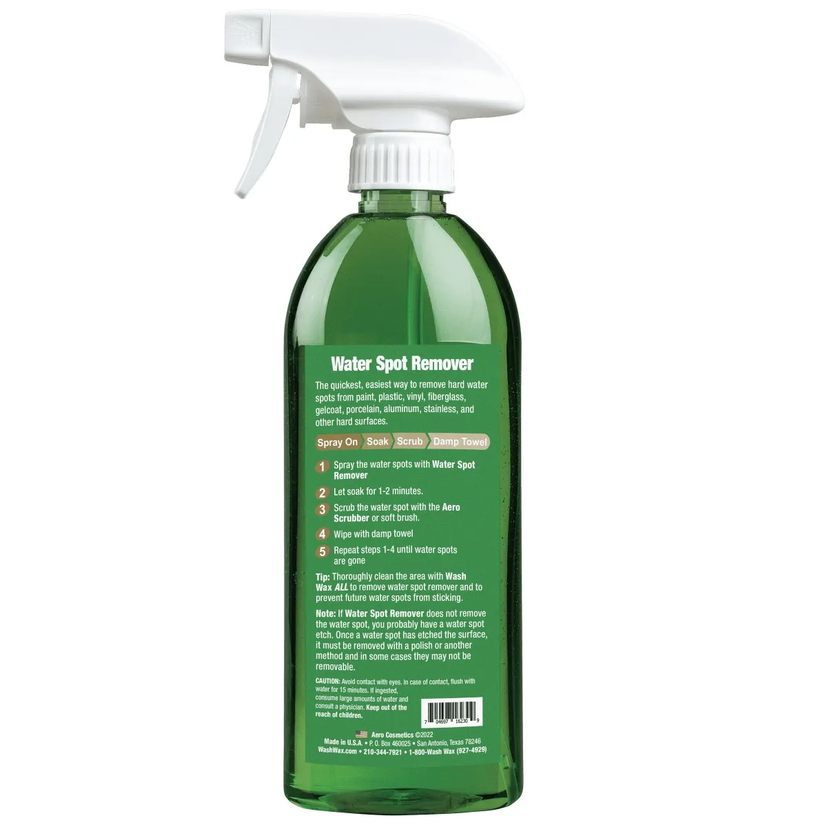 Water Spot Remover 16 Fl. oz - Removes Water Spots from Gel-Coat, Plastic, Chrome, Aluminum and Stainless