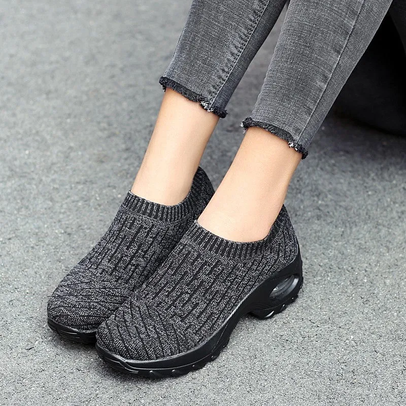 Women's Breathable Air Cushion Leisure Shock Sneakers for y