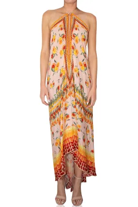 Yellow Sleeveless Dress