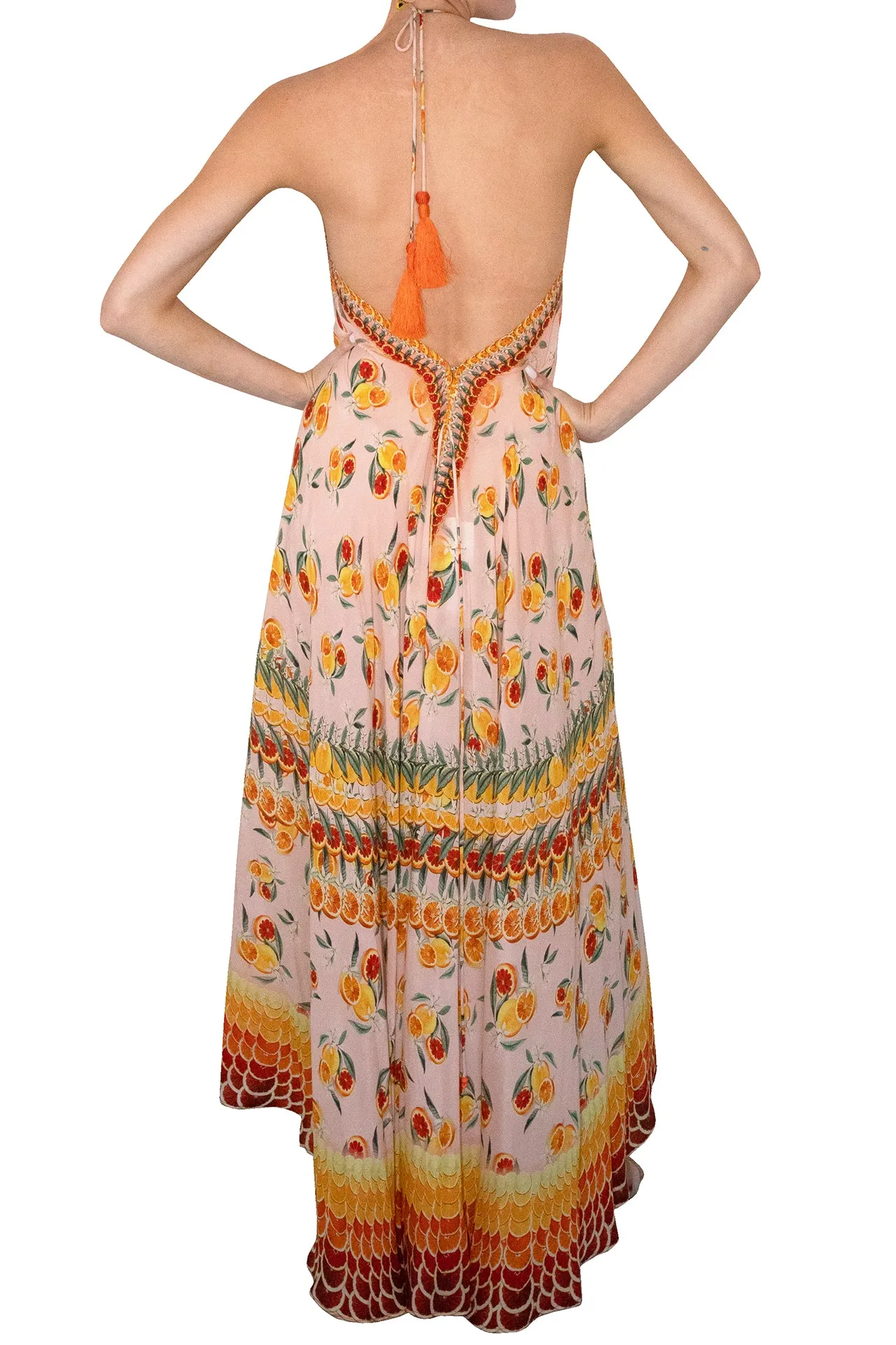 Yellow Sleeveless Dress