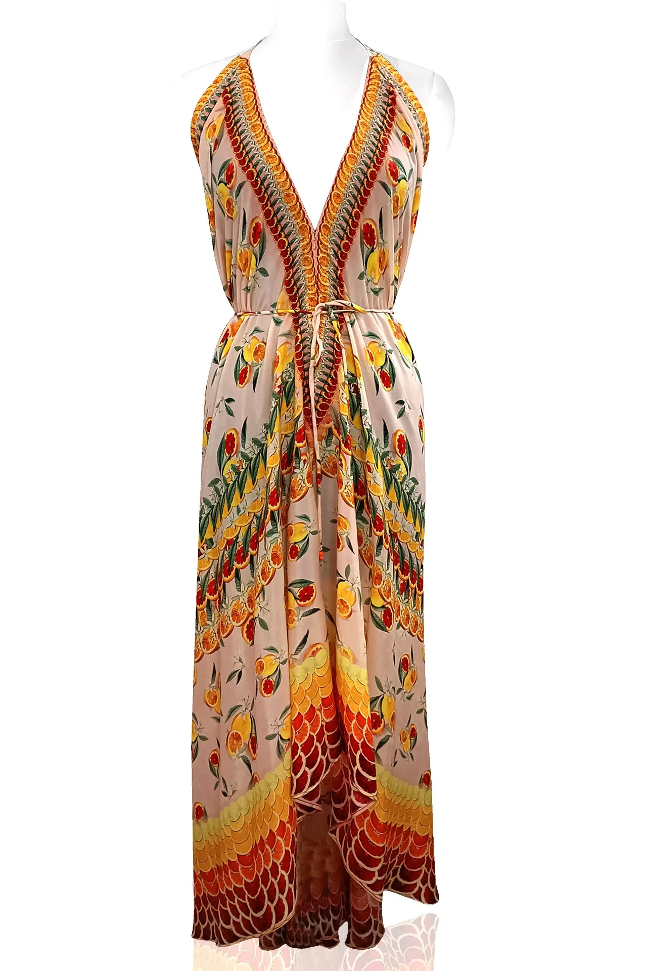 Yellow Sleeveless Dress