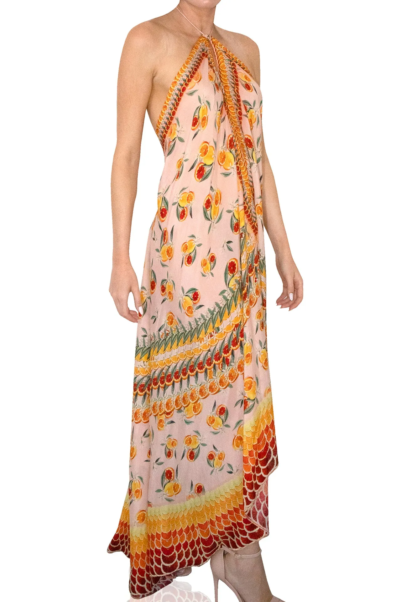 Yellow Sleeveless Dress
